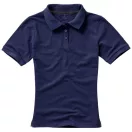 Calgary short sleeve women's polo, Female, Single Piqué of 100% Cotton, Navy, M