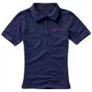 Calgary short sleeve women's polo, Female, Single Piqué of 100% Cotton, Navy, XXL