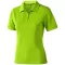 Calgary short sleeve women's polo, Female, Single Piqué of 100% Cotton, Apple Green, M