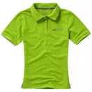 Calgary short sleeve women's polo, Female, Single Piqué of 100% Cotton, Apple Green, M