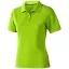 Calgary short sleeve women's polo, Female, Single Piqué of 100% Cotton, Apple Green, XXL