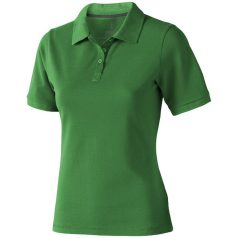   Calgary short sleeve women's polo, Female, Single Piqué of 100% Cotton, Fern green  , XL