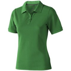   Calgary short sleeve women's polo, Female, Single Piqué of 100% Cotton, Fern green  , XXL