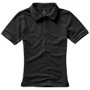 Calgary short sleeve women's polo, Female, Single Piqué of 100% Cotton, Anthracite, S