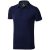 Markham short sleeve men's stretch polo, Male, Double Piqué knit of 95% Cotton and 5% Elastane, Navy, XS