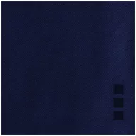   Markham short sleeve men's stretch polo, Male, Double Piqué knit of 95% Cotton and 5% Elastane, Navy, S