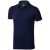 Markham short sleeve men's stretch polo, Male, Double Piqué knit of 95% Cotton and 5% Elastane, Navy, M