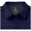Markham short sleeve men's stretch polo, Male, Double Piqué knit of 95% Cotton and 5% Elastane, Navy, XL
