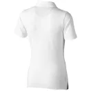 Markham short sleeve women's stretch polo, Female, Double Piqué knit of 95% Cotton and 5% Elastane, White, S