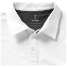 Markham short sleeve women's stretch polo, Female, Double Piqué knit of 95% Cotton and 5% Elastane, White, M