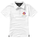 Markham short sleeve women's stretch polo, Female, Double Piqué knit of 95% Cotton and 5% Elastane, White, XL