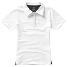 Markham short sleeve women's stretch polo, Female, Double Piqué knit of 95% Cotton and 5% Elastane, White, XXL