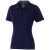 Markham short sleeve women's stretch polo, Female, Double Piqué knit of 95% Cotton and 5% Elastane, Navy, XS