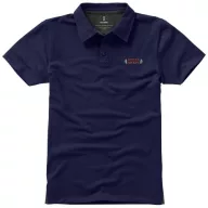   Markham short sleeve women's stretch polo, Female, Double Piqué knit of 95% Cotton and 5% Elastane, Navy, L