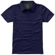   Markham short sleeve women's stretch polo, Female, Double Piqué knit of 95% Cotton and 5% Elastane, Navy, L
