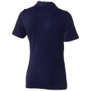 Markham short sleeve women's stretch polo, Female, Double Piqué knit of 95% Cotton and 5% Elastane, Navy, XL