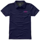 Markham short sleeve women's stretch polo, Female, Double Piqué knit of 95% Cotton and 5% Elastane, Navy, XXL