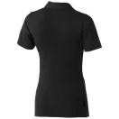 Markham short sleeve women's stretch polo, Female, Double Piqué knit of 95% Cotton and 5% Elastane, Anthracite, XXL