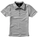 Markham short sleeve women's stretch polo, Female, Double Piqué knit of 95% Cotton and 5% Elastane, Grey melange, XL