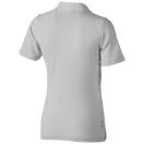 Markham short sleeve women's stretch polo, Female, Double Piqué knit of 95% Cotton and 5% Elastane, Grey melange, XL
