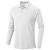 Oakville long sleeve men's polo, Male, Piqué knit of 100% Cotton, White, L