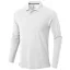 Oakville long sleeve men's polo, Male, Piqué knit of 100% Cotton, White, XXXL