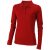 Oakville long sleeve women's polo, Female, Piqué knit of 100% Cotton, Red, XS
