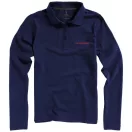 Oakville long sleeve women's polo, Female, Piqué knit of 100% Cotton, Navy, XS