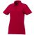 Liberty private label short sleeve women's polo, Female, Piqué knit of 100% Cotton, Red, XXL