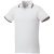 Fairfield short sleeve men's polo with tipping, Male, Piqué knit of 100% Cotton, White,Navy, Red  , XS
