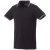 Fairfield short sleeve men's polo with tipping, Male, Piqué knit of 100% Cotton, solid black,Grey melange,White, XS