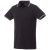 Fairfield short sleeve men's polo with tipping, Male, Piqué knit of 100% Cotton, solid black,Grey melange,White, M