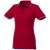 Fairfield short sleeve women's polo with tipping, Female, Piqué knit of 100% Cotton, Red,Navy,White, XS
