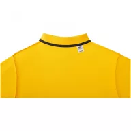   Helios short sleeve men's polo, Male, Piqué knit of 100% Cotton, Yellow, XXL