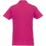   Helios short sleeve men's polo, Male, Piqué knit of 100% Cotton, Magenta, XS