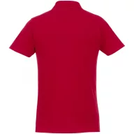   Helios short sleeve men's polo, Male, Piqué knit of 100% Cotton, Red, XS