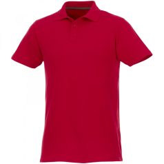   Helios short sleeve men's polo, Male, Piqué knit of 100% Cotton, Red, 4XL