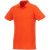 Helios short sleeve men's polo, Male, Piqué knit of 100% Cotton, Orange, XS