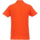 Helios short sleeve men's polo, Male, Piqué knit of 100% Cotton, Orange, M