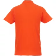   Helios short sleeve men's polo, Male, Piqué knit of 100% Cotton, Orange, M