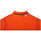 Helios short sleeve men's polo, Male, Piqué knit of 100% Cotton, Orange, M
