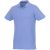 Helios short sleeve men's polo, Male, Piqué knit of 100% Cotton, Light blue, XXL