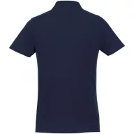   Helios short sleeve men's polo, Male, Piqué knit of 100% Cotton, Navy, 3XL