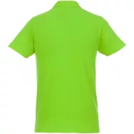   Helios short sleeve men's polo, Male, Piqué knit of 100% Cotton, Apple Green, 3XL