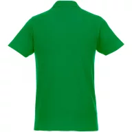   Helios short sleeve men's polo, Male, Piqué knit of 100% Cotton, Fern green  , M