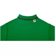   Helios short sleeve men's polo, Male, Piqué knit of 100% Cotton, Fern green  , M