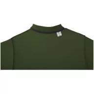   Helios short sleeve men's polo, Male, Piqué knit of 100% Cotton, Army Green, XS