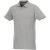 Helios short sleeve men's polo, Male, Piqué knit of 100% Cotton, Heather Grey, XL