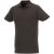 Helios short sleeve men's polo, Male, Piqué knit of 100% Cotton, Heather Charcoal, 3XL