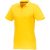 Helios short sleeve women's polo, Female, Piqué knit of 100% Cotton, Yellow, XS